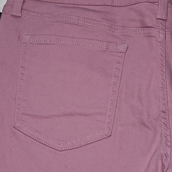 NWT Seven7 Womens Weekend Frayed Shorts Lavender Sz 16 - Picture 7 of 16